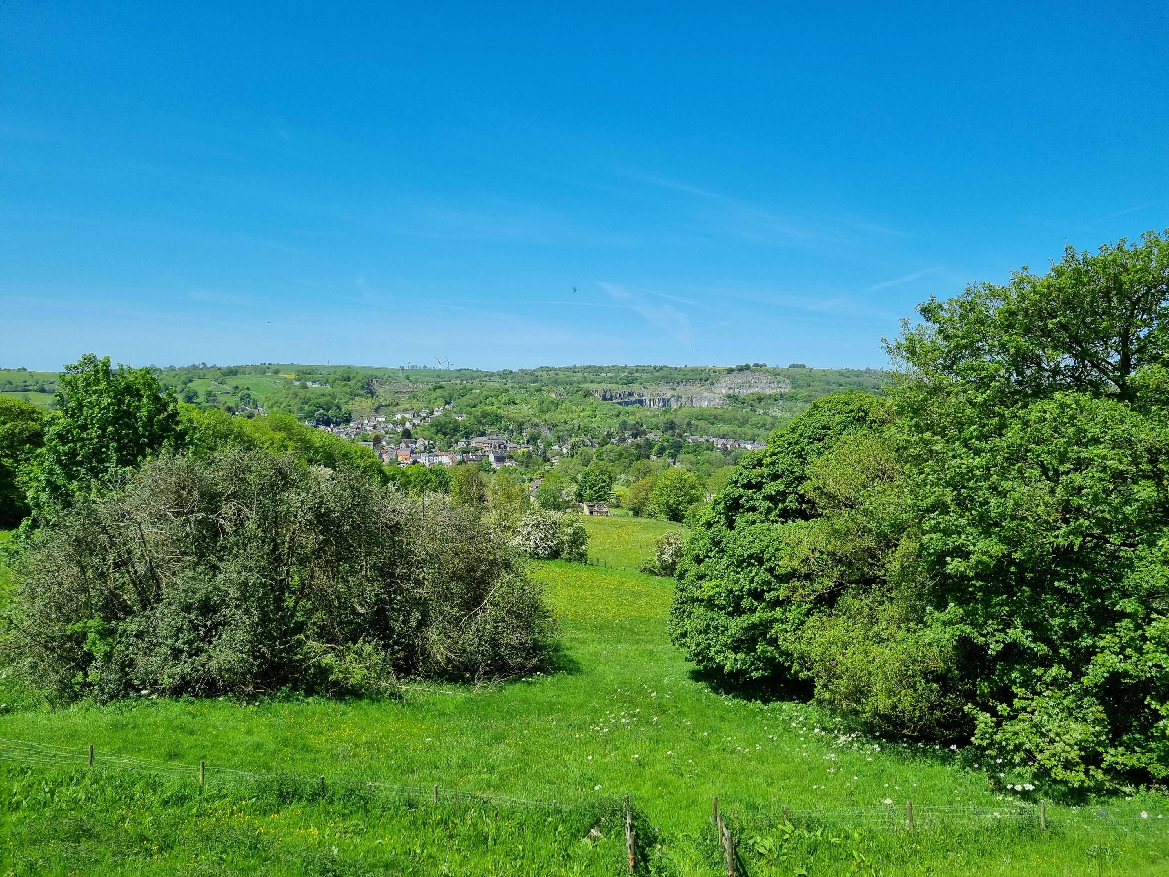 Looking towards Wirksworth